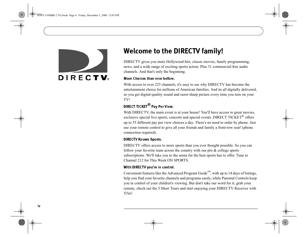 Sony SAT-T60 User Manual | Page 7 / 152