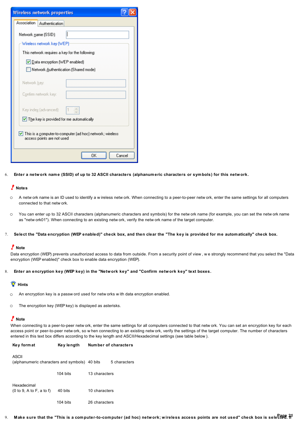 Sony PCWA-C800S User Manual | Page 21 / 81