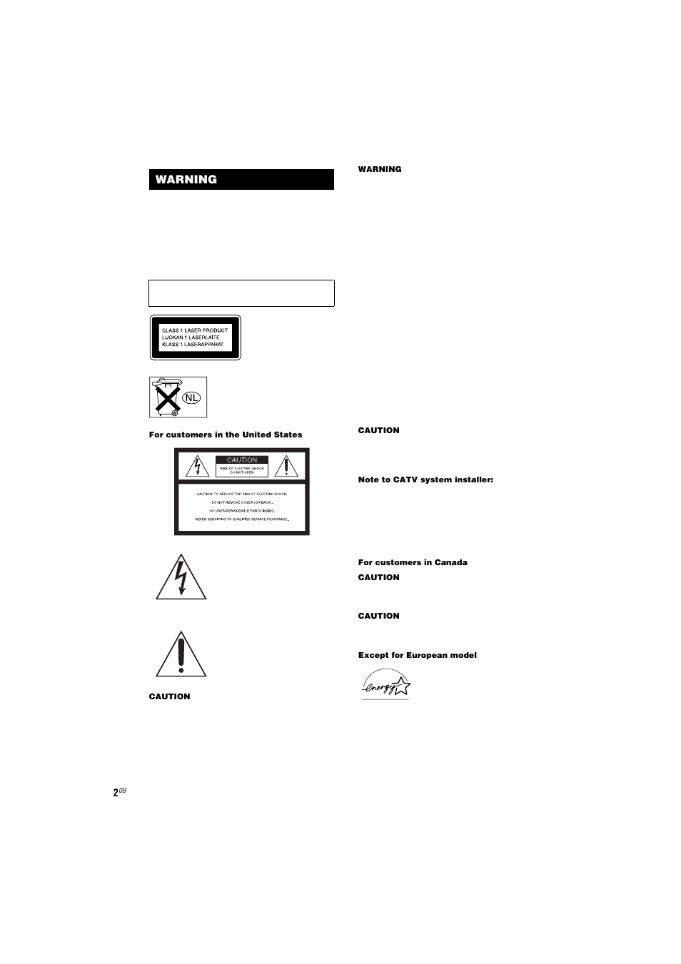 Sony CMT-NE3 User Manual | Page 2 / 32