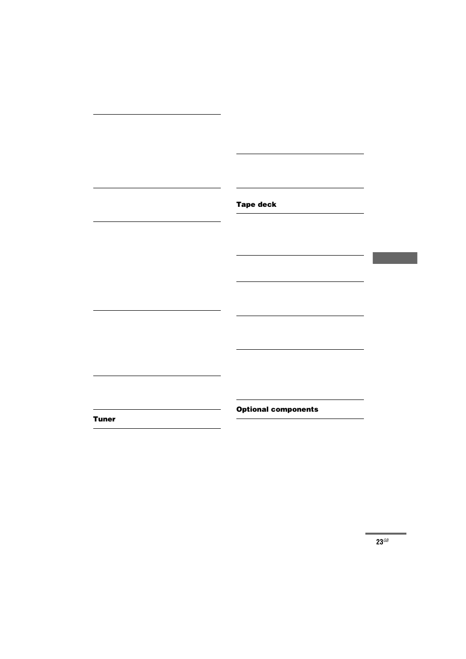 Sony CMT-NE3 User Manual | Page 23 / 32