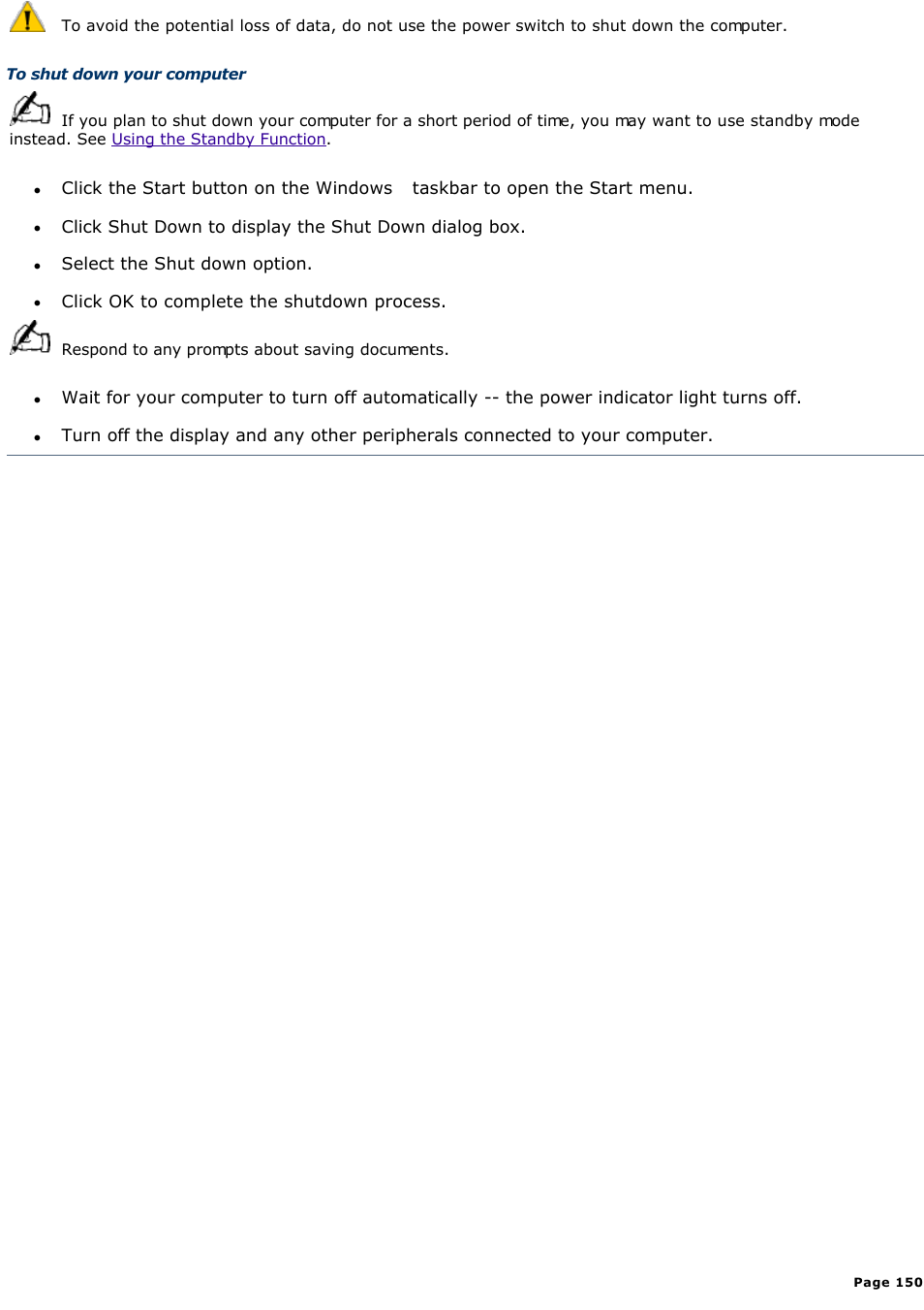 Sony PCV-R549DS User Manual | Page 150 / 514