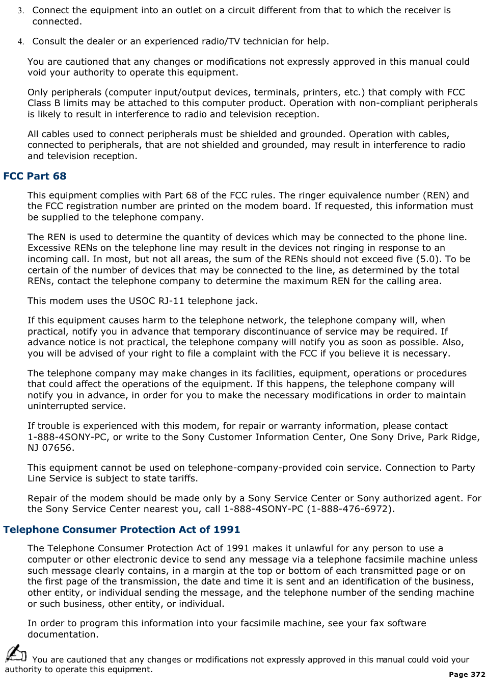 Sony PCV-R549DS User Manual | Page 372 / 514