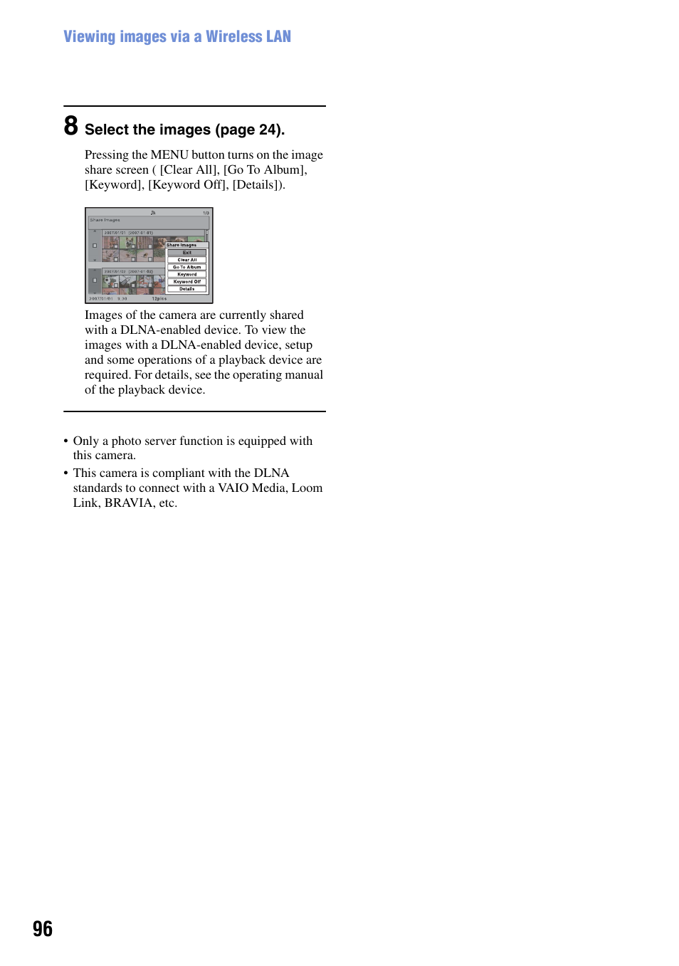 Sony DSC-G1 User Manual | Page 96 / 125