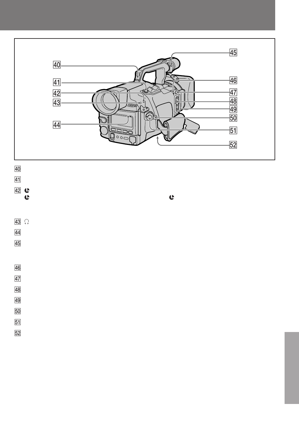 Sony DCR-VX1000 User Manual | Page 75 / 88
