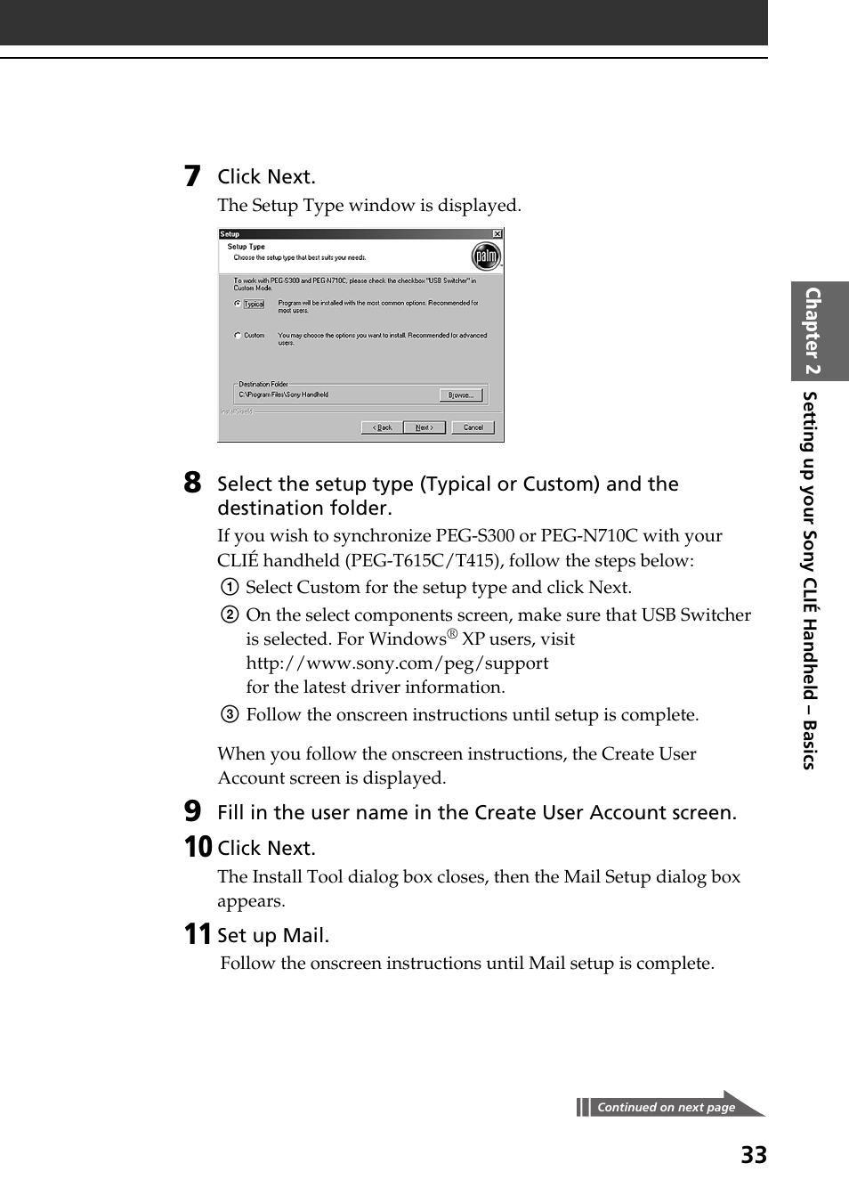 Sony PEG-T415 User Manual | Page 33 / 64