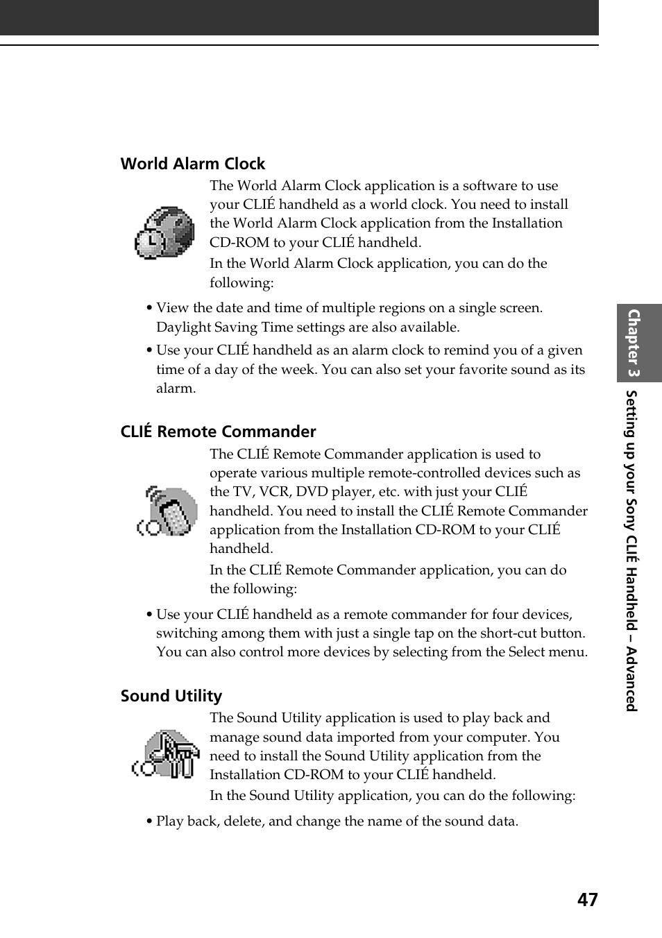 Sony PEG-T415 User Manual | Page 47 / 64