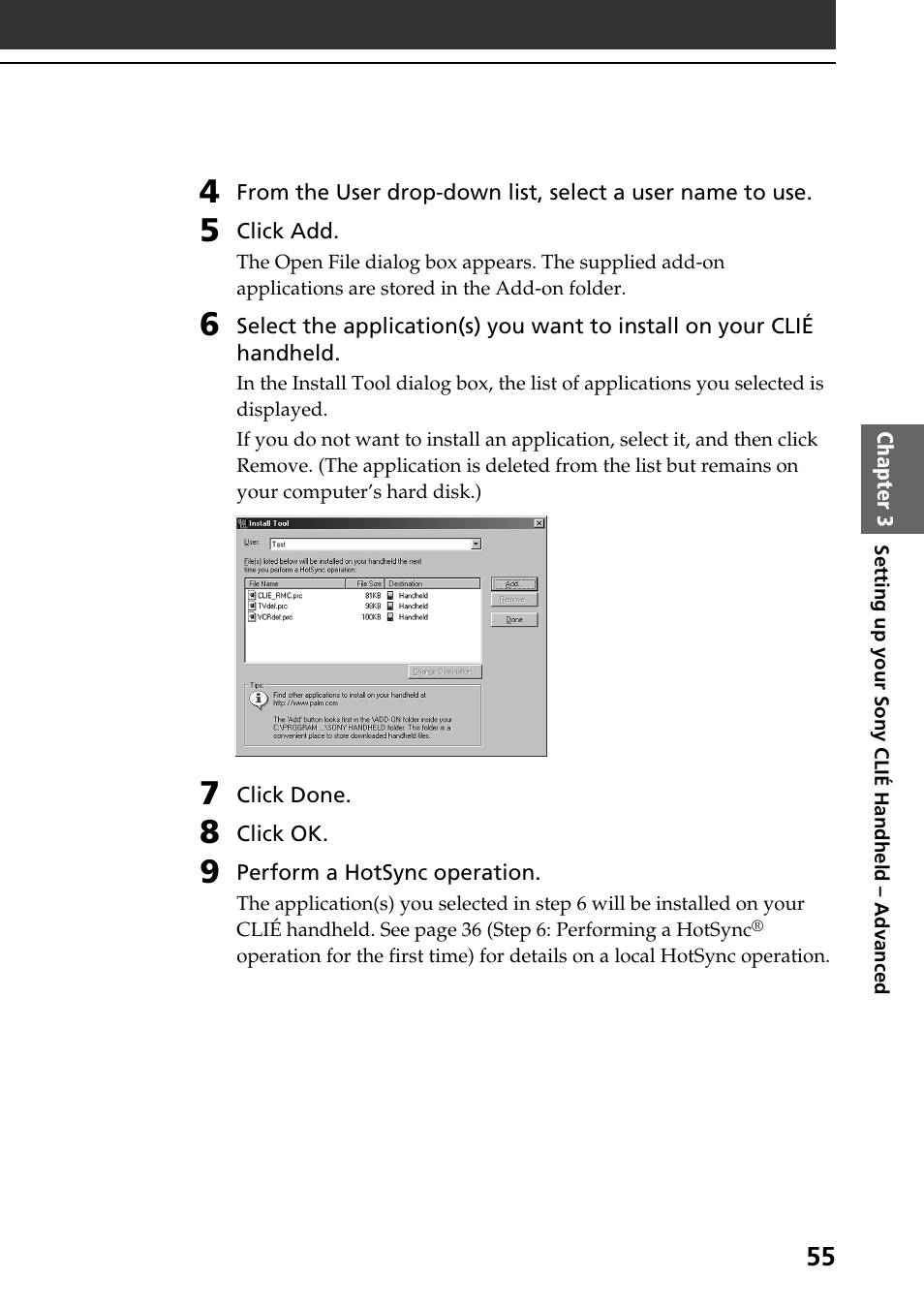 Sony PEG-T415 User Manual | Page 55 / 64