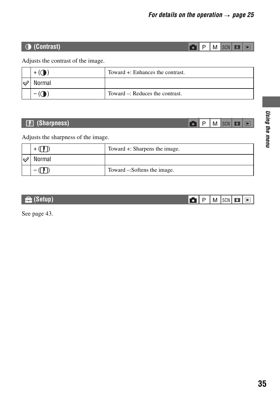 Sony DSC-P200 User Manual | Page 35 / 99