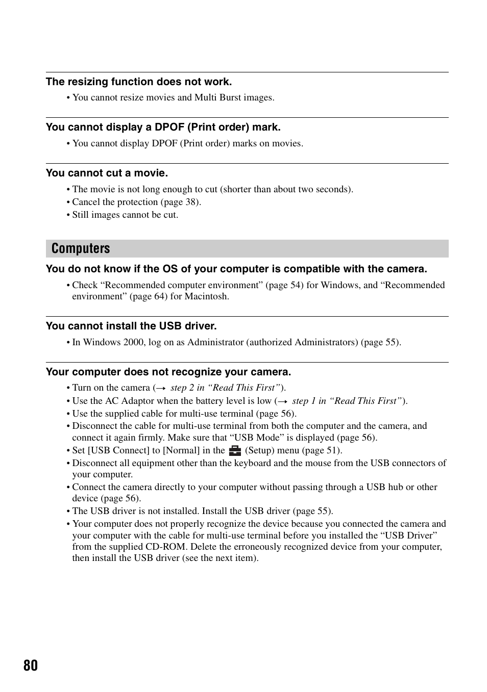 Computers | Sony DSC-P200 User Manual | Page 80 / 99