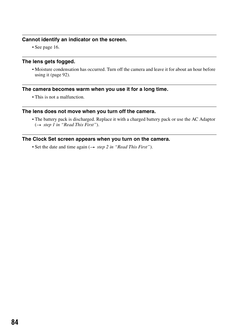 Sony DSC-P200 User Manual | Page 84 / 99