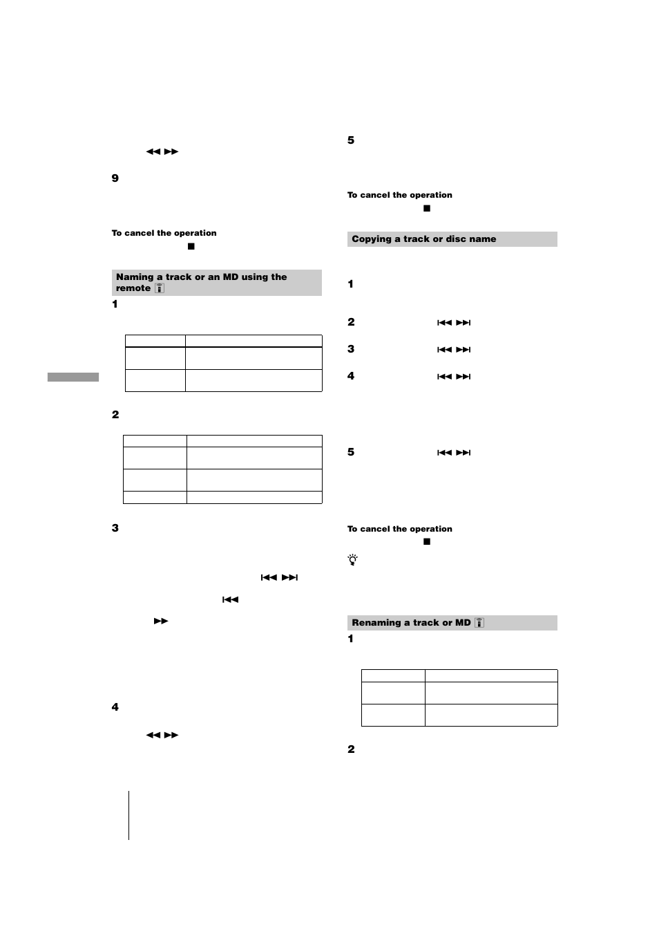 Sony MDS-JE440 User Manual | Page 36 / 60