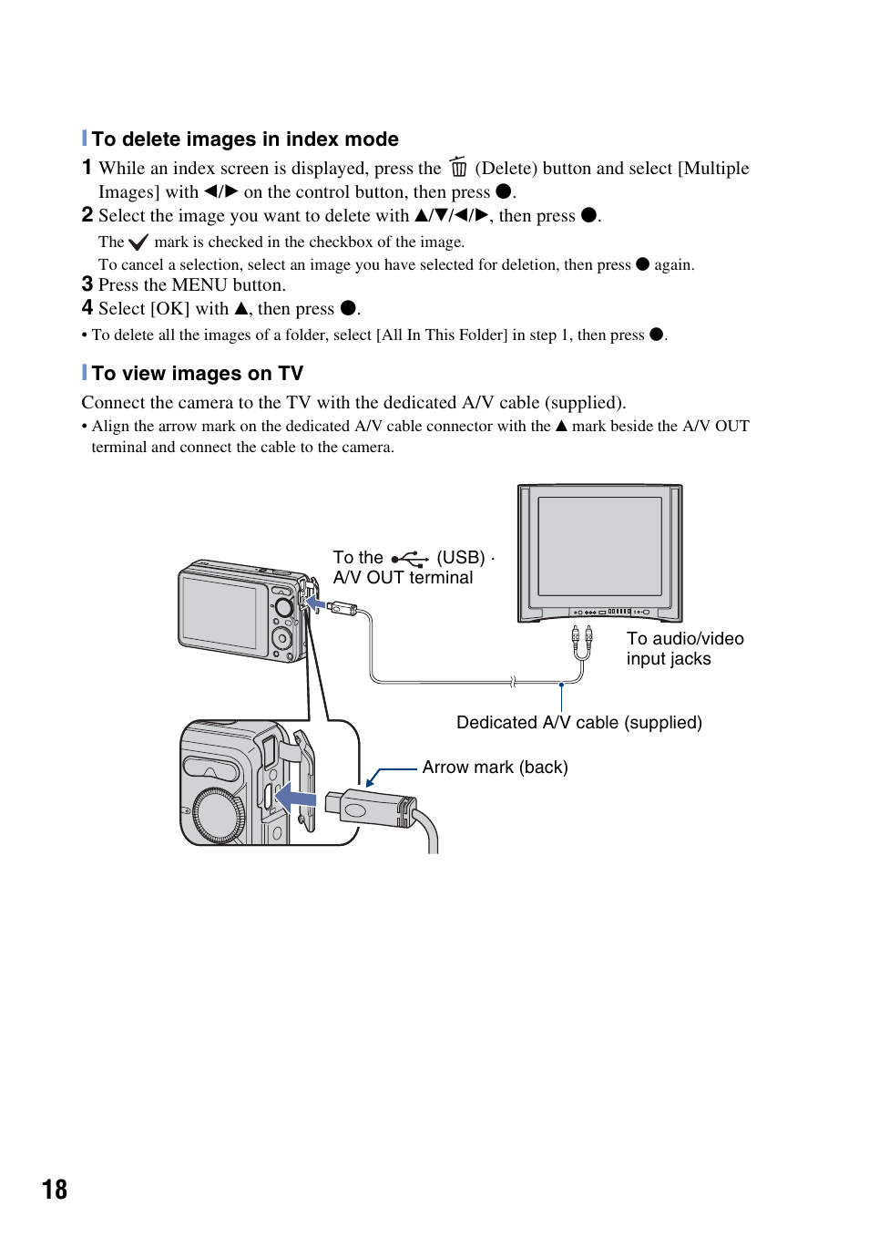 Sony DSC-S980 User Manual | Page 18 / 72