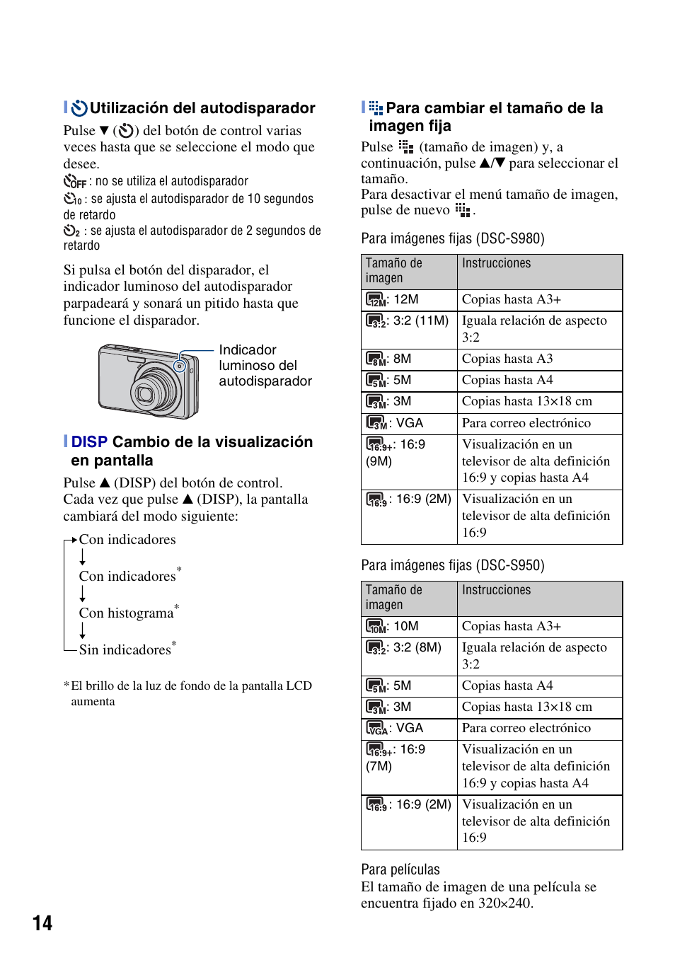 Sony DSC-S980 User Manual | Page 48 / 72