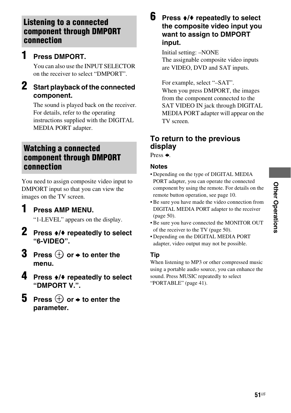 Sony STR-DH500 User Manual | Page 51 / 64