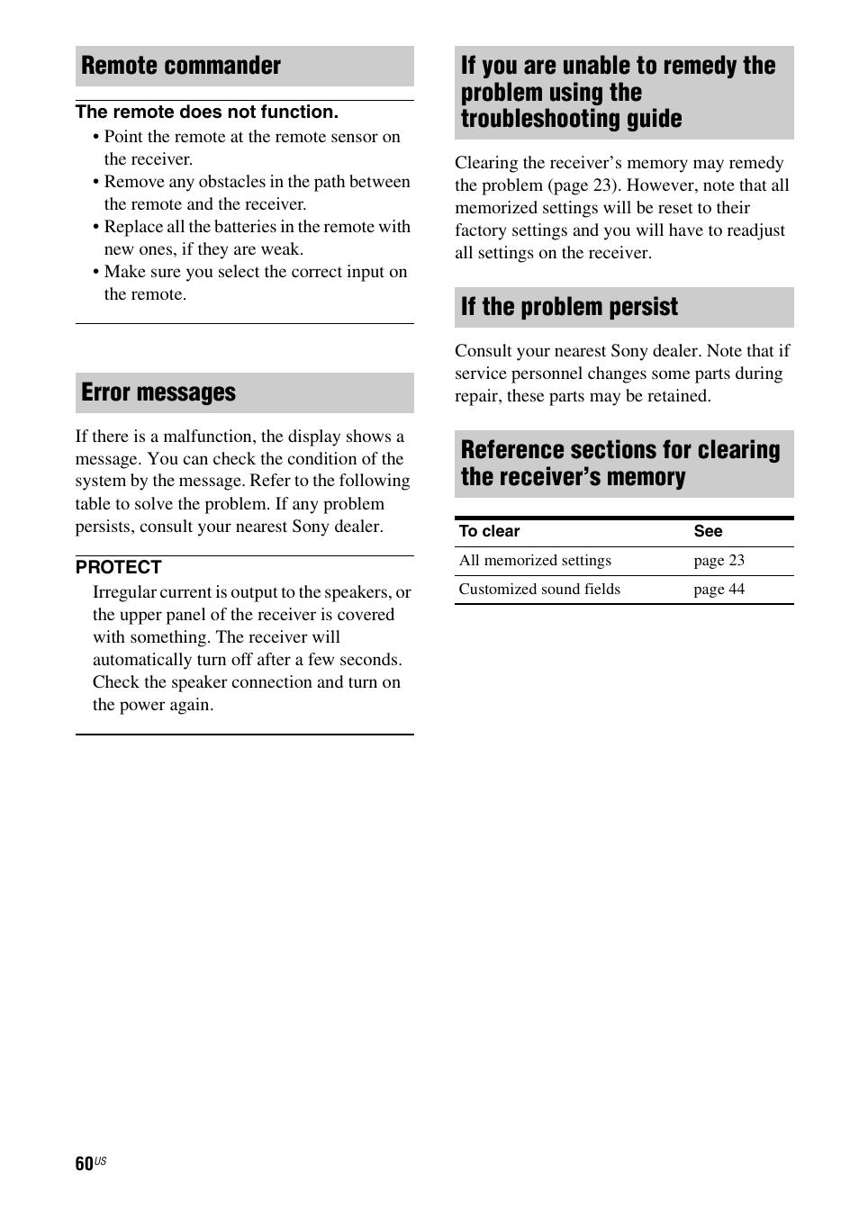 Sony STR-DH500 User Manual | Page 60 / 64