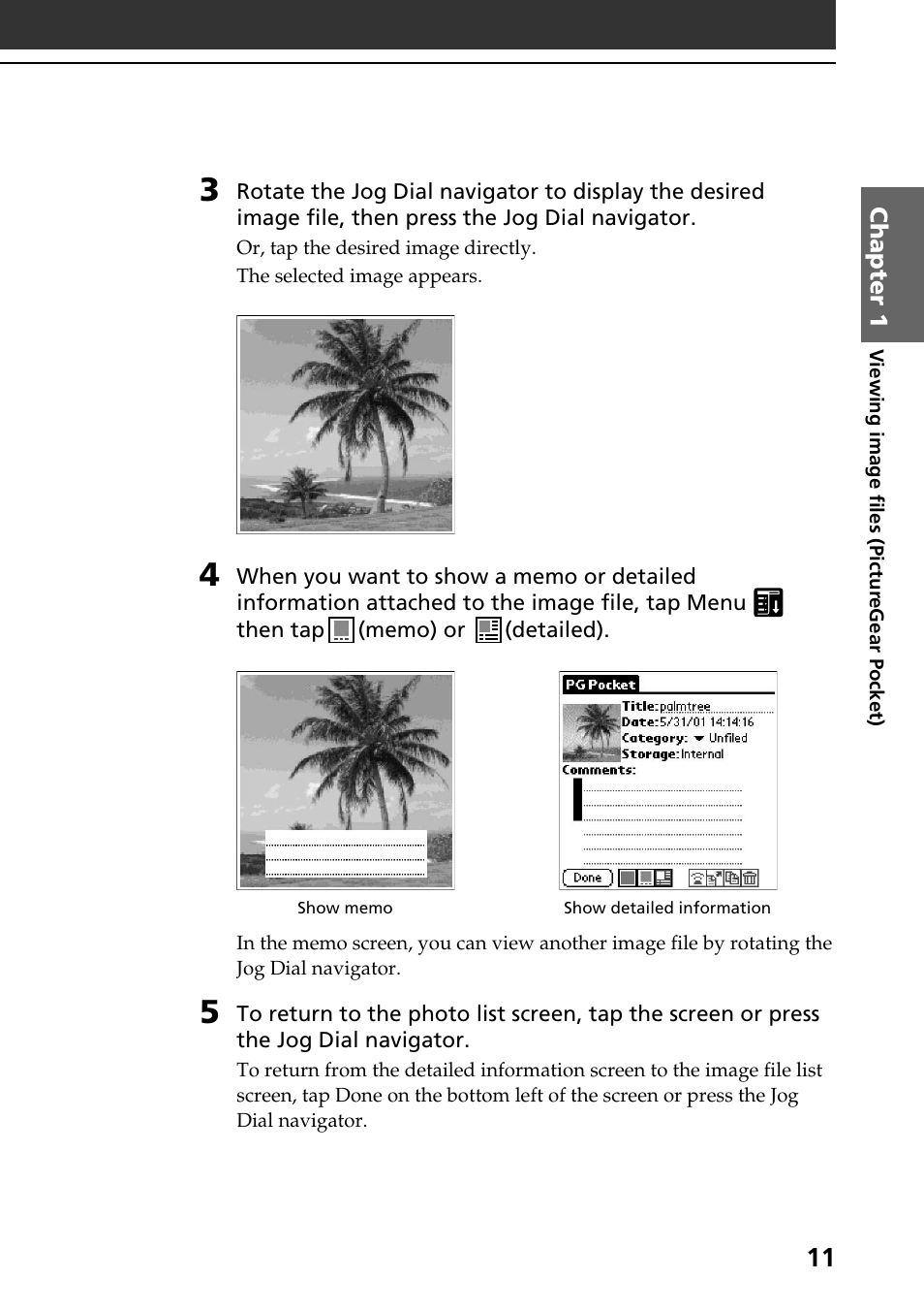 Sony PEG-S360 User Manual | Page 11 / 40