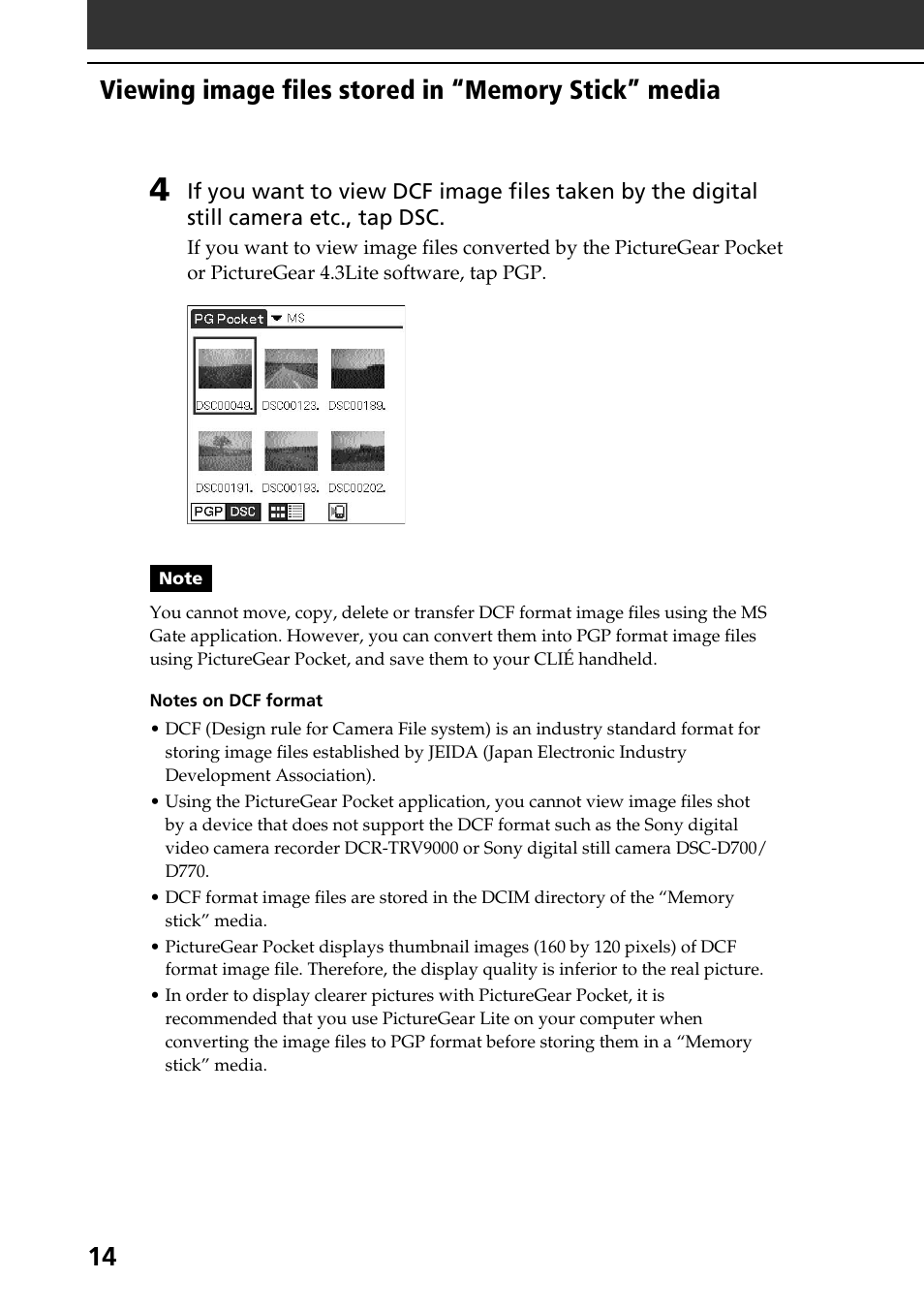 Sony PEG-S360 User Manual | Page 14 / 40