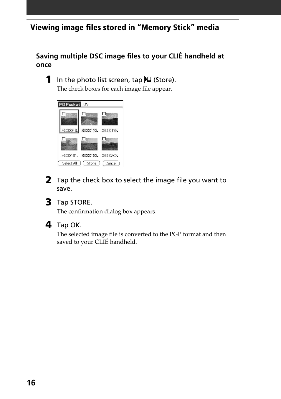 Sony PEG-S360 User Manual | Page 16 / 40