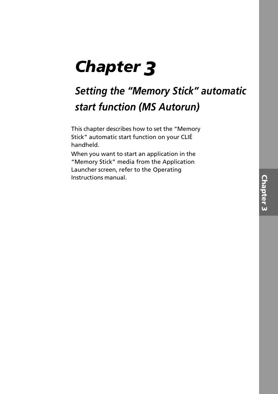 Chapter | Sony PEG-S360 User Manual | Page 31 / 40