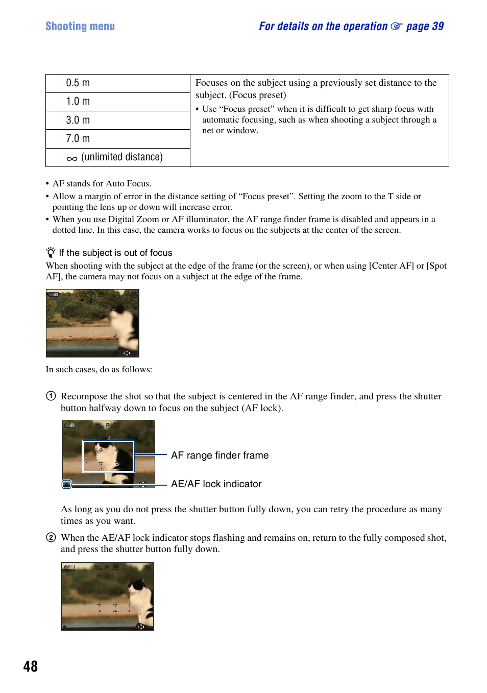 Sony DSC-H3 User Manual | Page 48 / 123