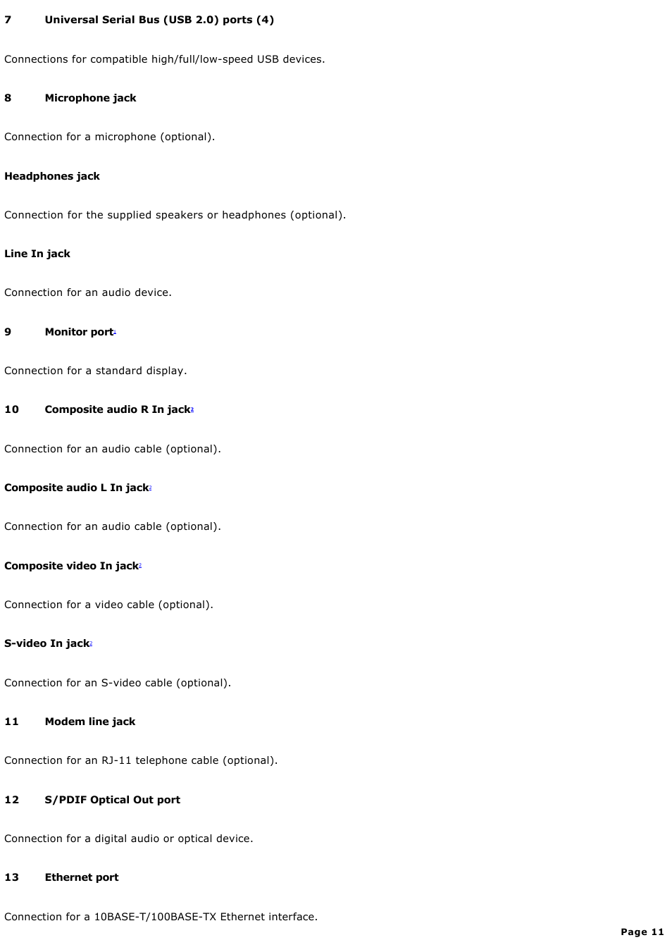 Sony PCV-RS710GX User Manual | Page 11 / 180