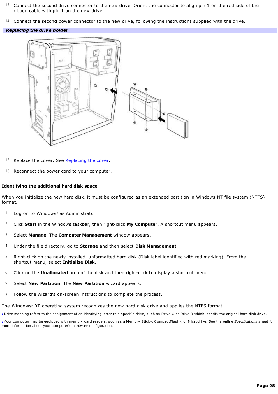 Sony PCV-RS710GX User Manual | Page 98 / 180