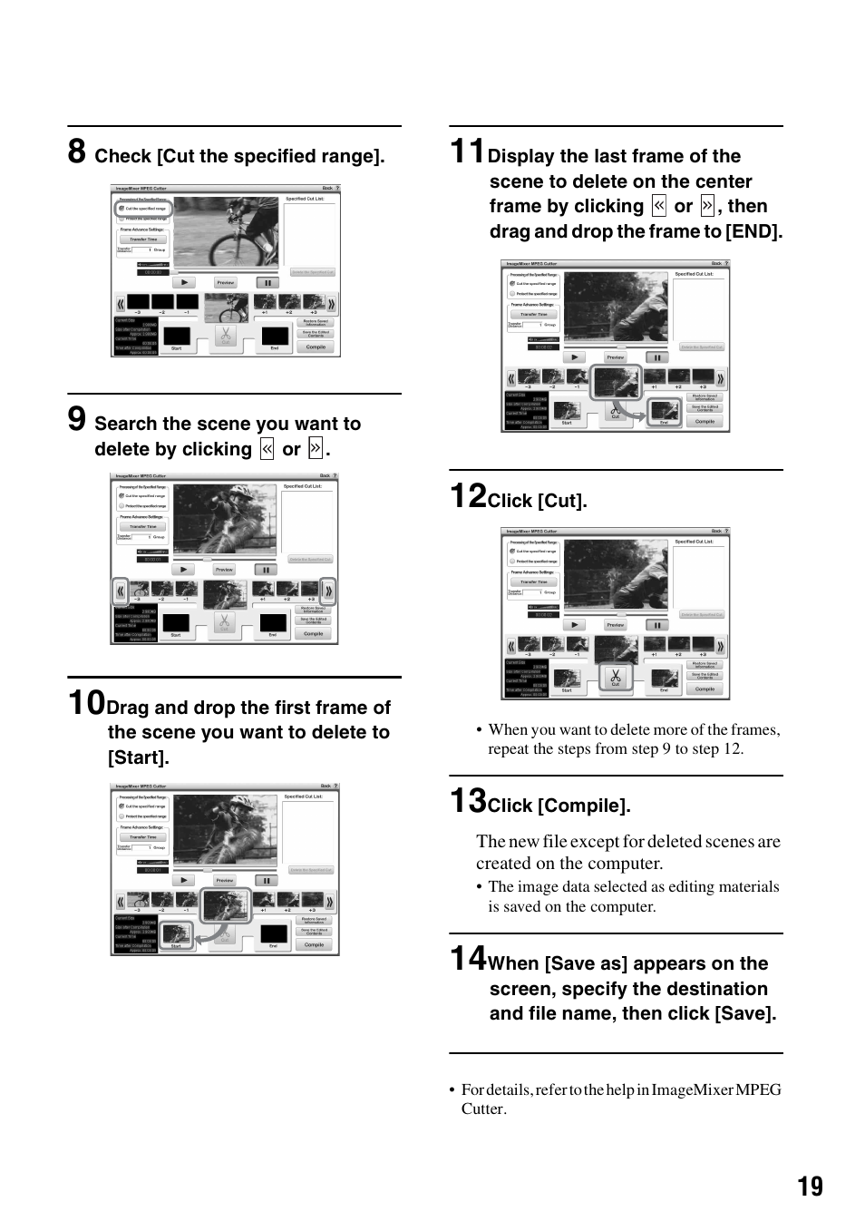 Sony DCR-SR100 User Manual | Page 19 / 27