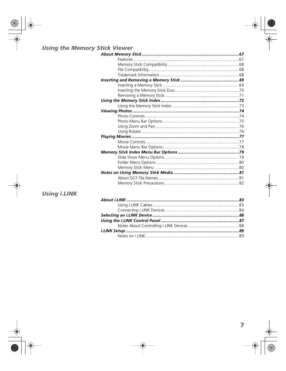 Sony KDP-65WS550 User Manual | Page 8 / 122