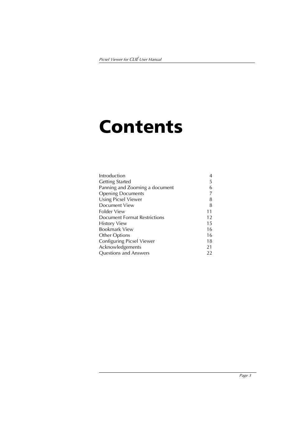 Sony PEG-NX80V User Manual | Page 3 / 23