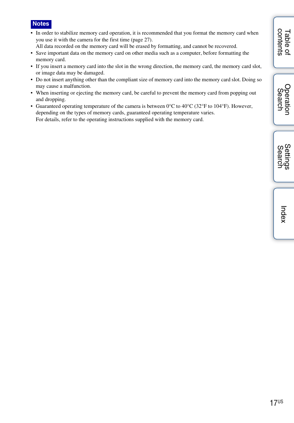 Sony HDR-AS10 User Manual | Page 17 / 60
