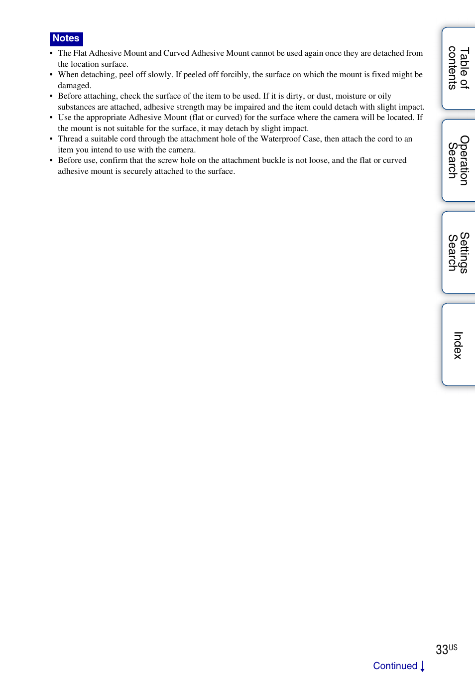 Sony HDR-AS10 User Manual | Page 33 / 60
