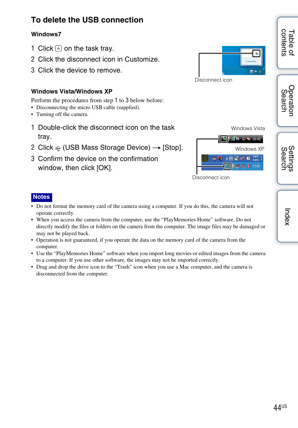 Sony HDR-AS10 User Manual | Page 44 / 60