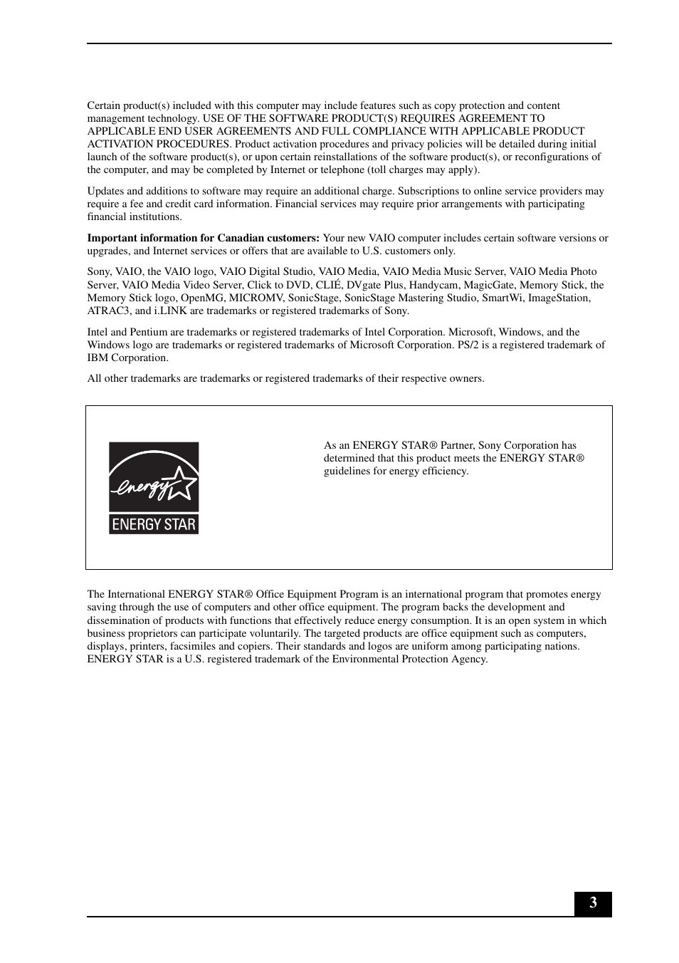 Sony VGC-LS1 User Manual | Page 3 / 16