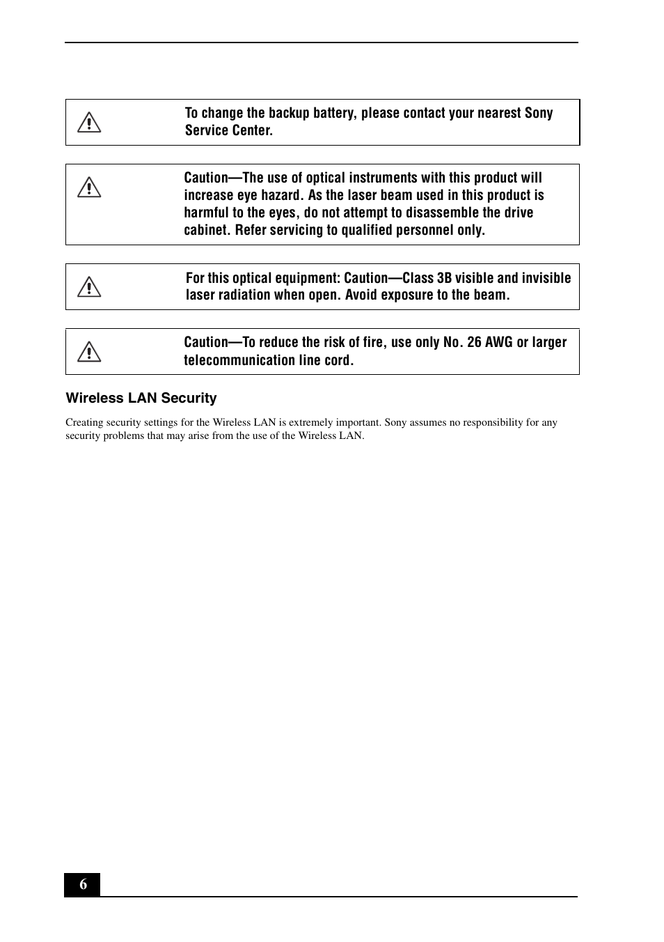 Sony VGC-LS1 User Manual | Page 6 / 16