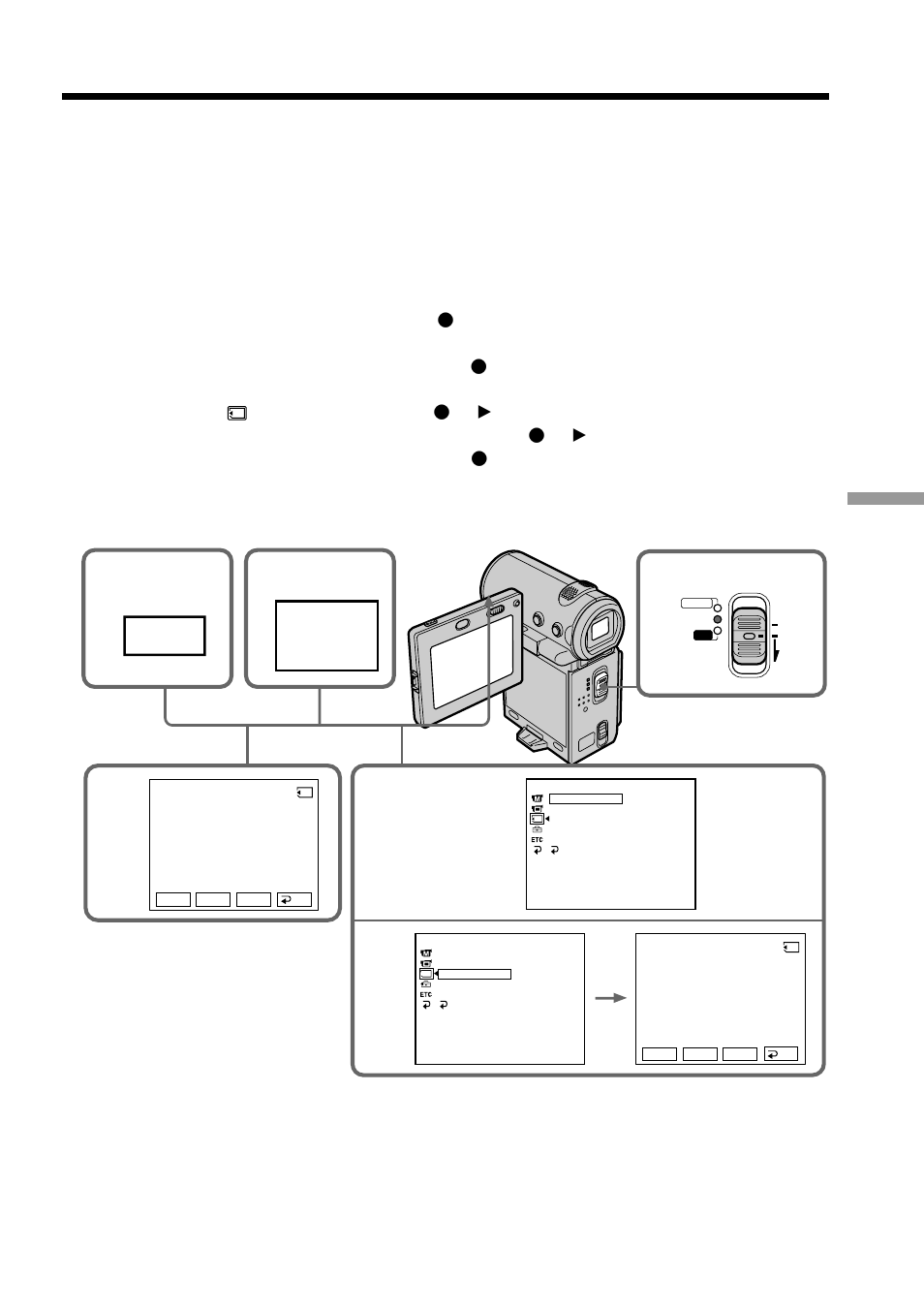 Menu, Dcr-ip7bt only | Sony DCR-IP5 User Manual | Page 147 / 196