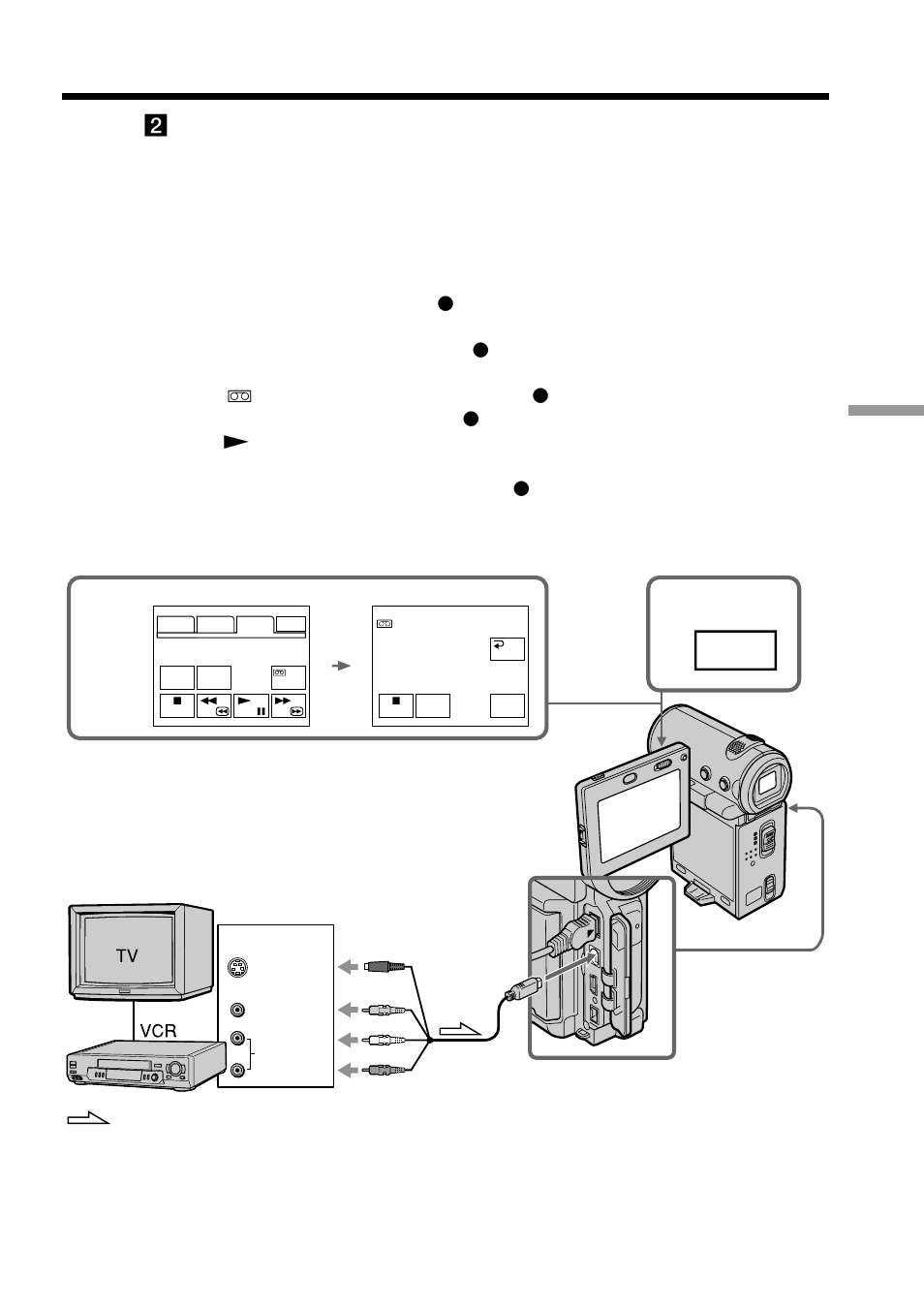 Recording a program | Sony DCR-IP5 User Manual | Page 85 / 196