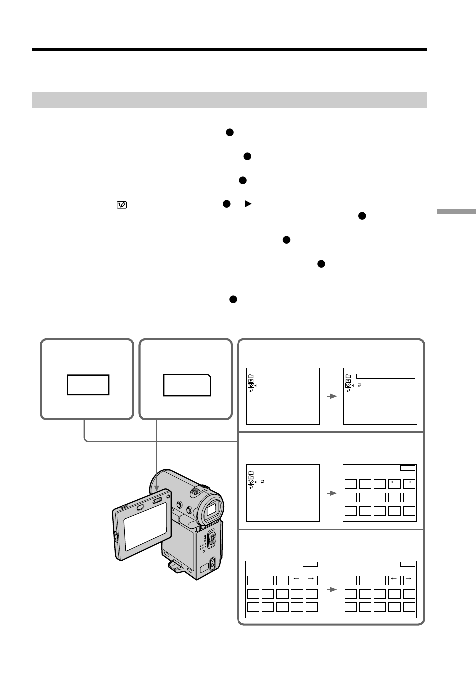 Making your own titles, Page2, Making a title in camera mode | Sony DCR-IP5 User Manual | Page 95 / 196