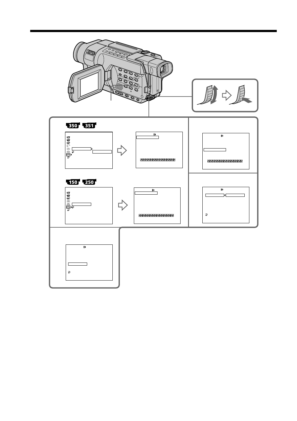 Menu | Sony DCR-TRV250 User Manual | Page 108 / 268