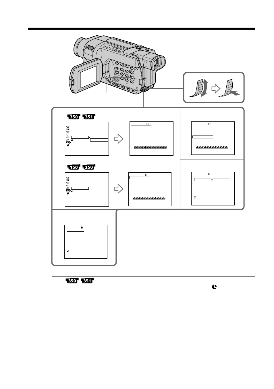 Menu | Sony DCR-TRV250 User Manual | Page 112 / 268