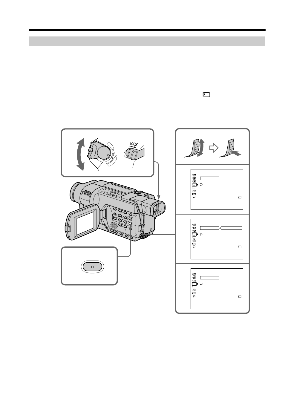 Selecting the still image quality mode, Menu | Sony DCR-TRV250 User Manual | Page 128 / 268