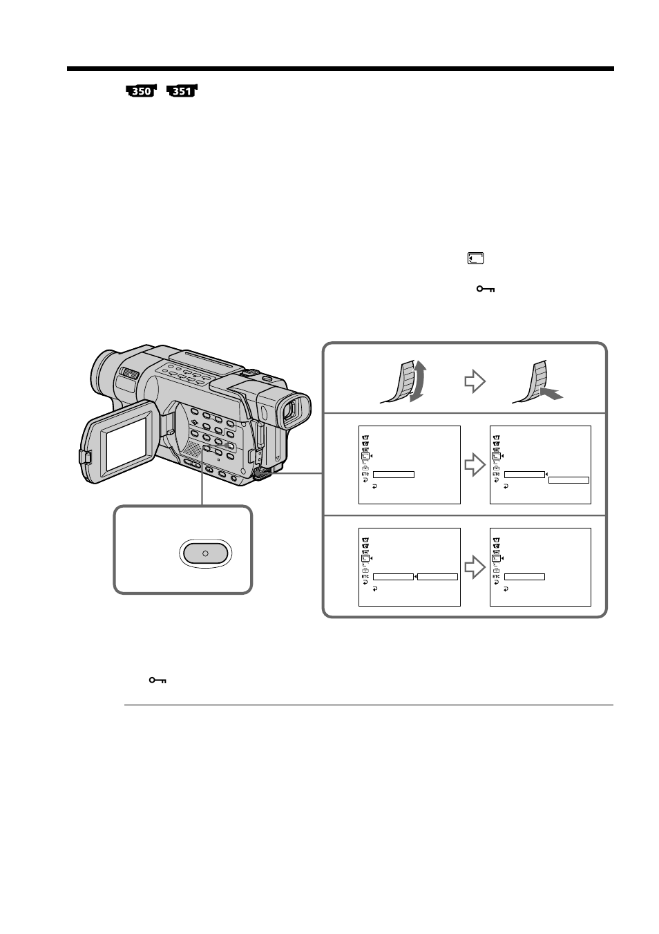 Preventing accidental erasure – image protection, Menu | Sony DCR-TRV250 User Manual | Page 176 / 268