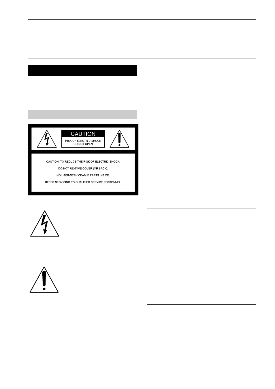 Warning | Sony DCR-TRV250 User Manual | Page 2 / 268