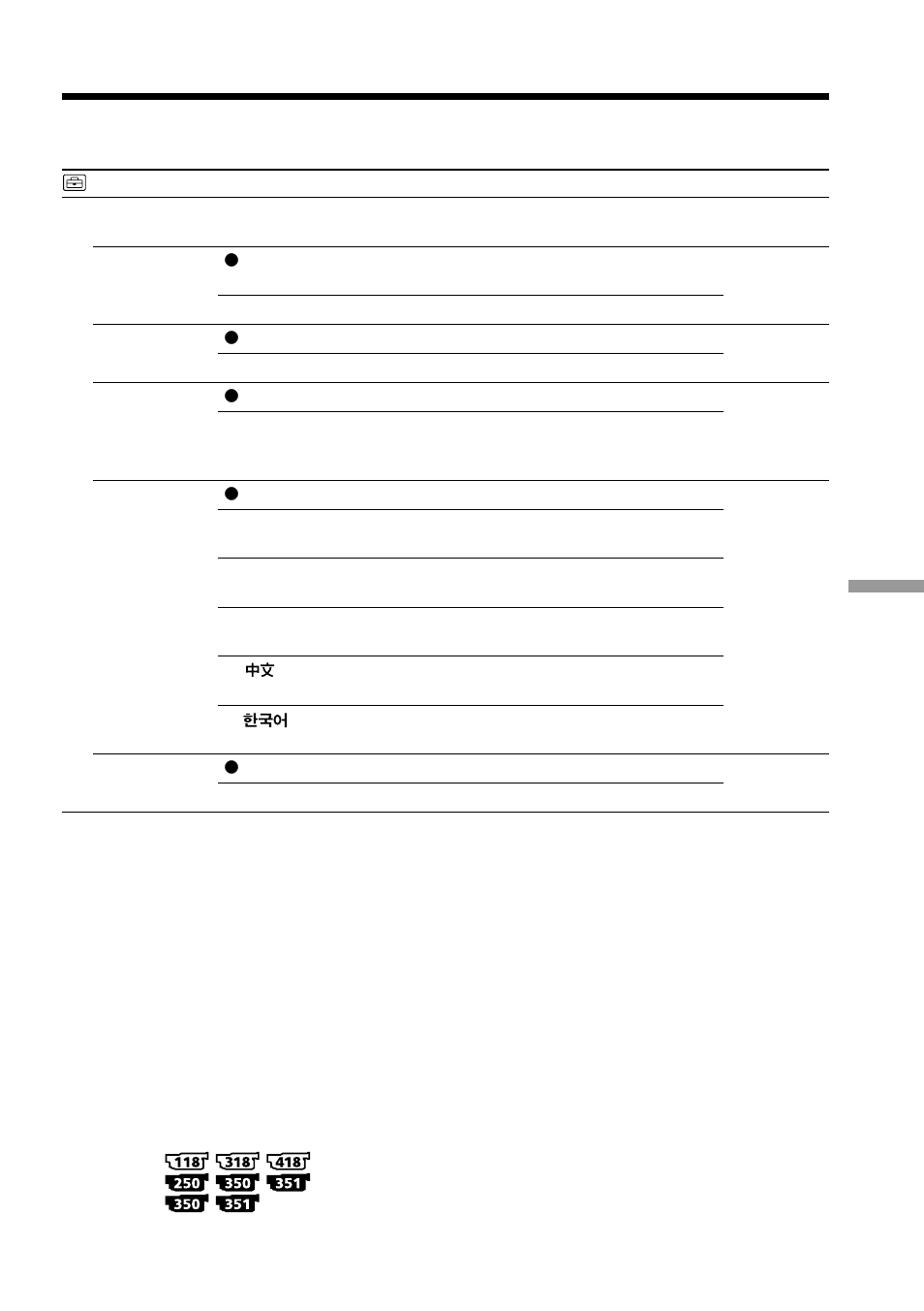 Changing the menu settings | Sony DCR-TRV250 User Manual | Page 221 / 268