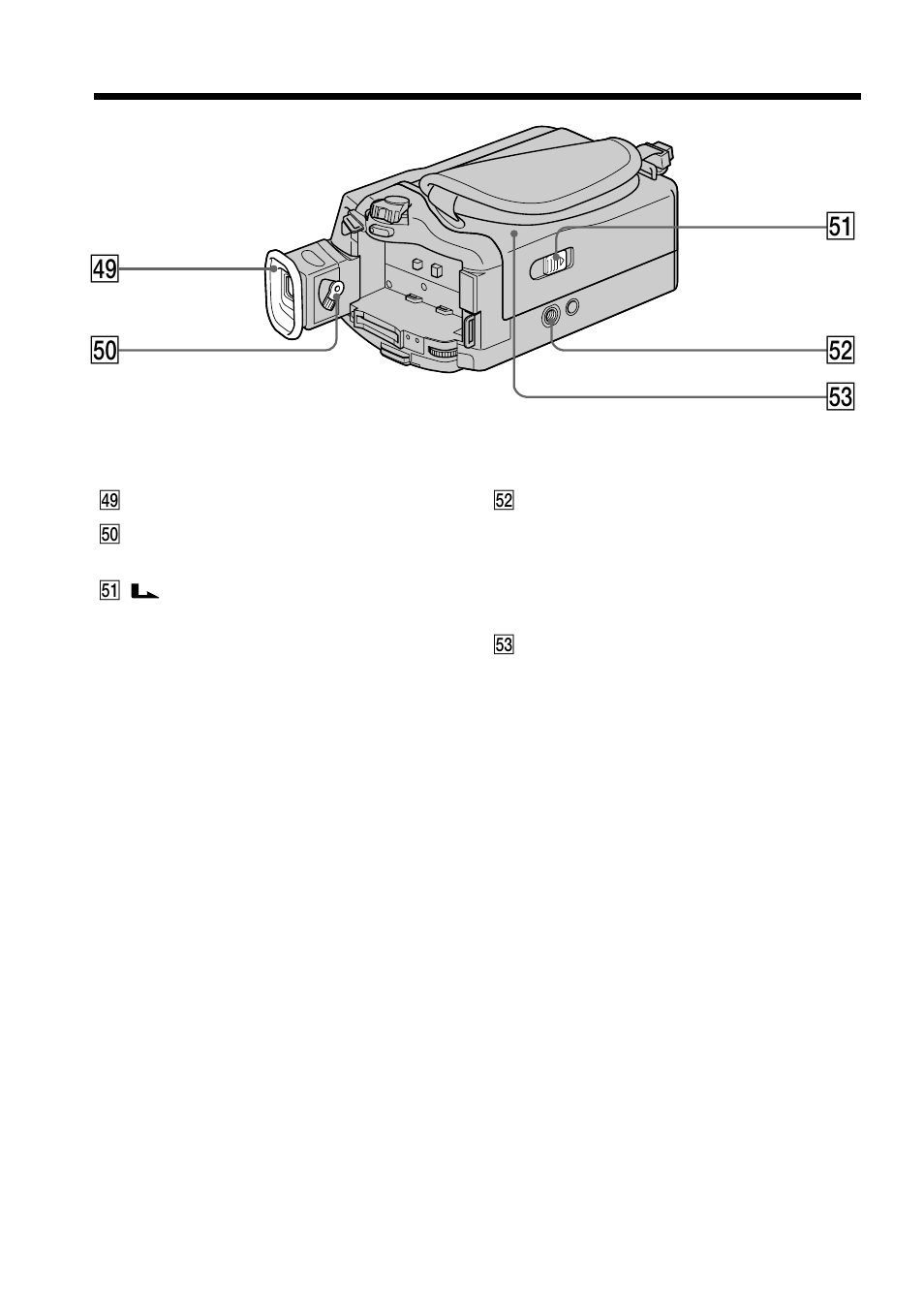 262 t; ts td ta rl | Sony DCR-TRV250 User Manual | Page 262 / 268