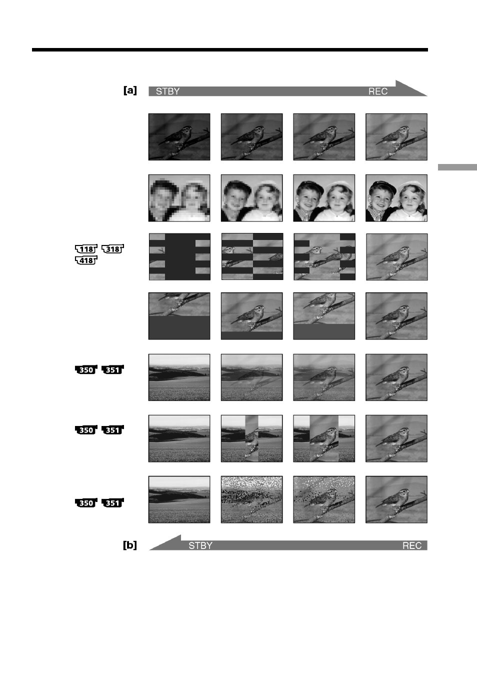 Using the fader function | Sony DCR-TRV250 User Manual | Page 61 / 268
