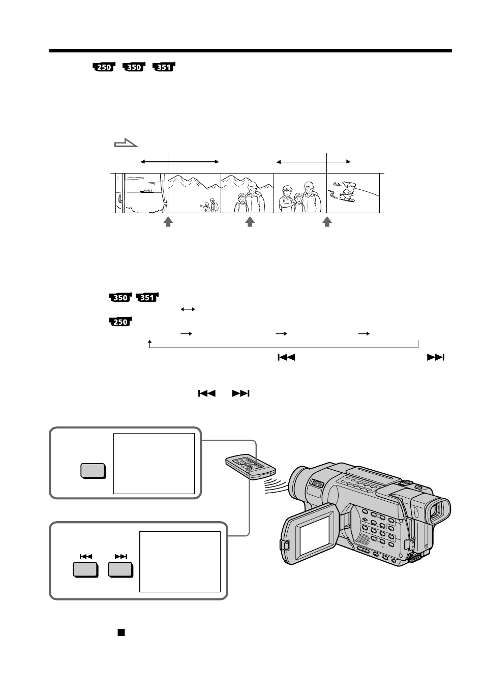 Searching for a recording by date – date search | Sony DCR-TRV250 User Manual | Page 90 / 268