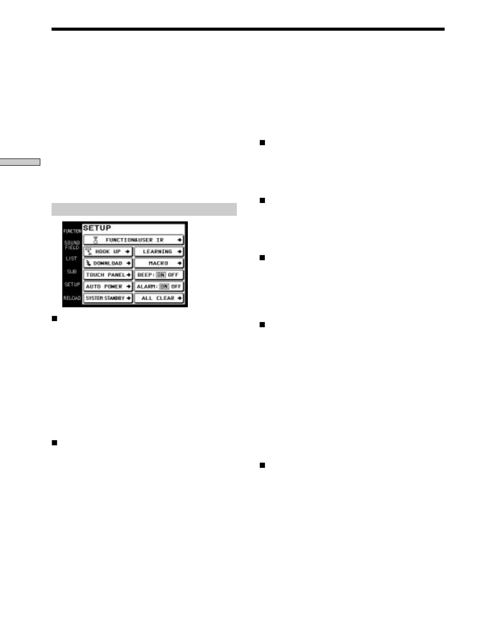 Sony RM-TP503 User Manual | Page 126 / 132