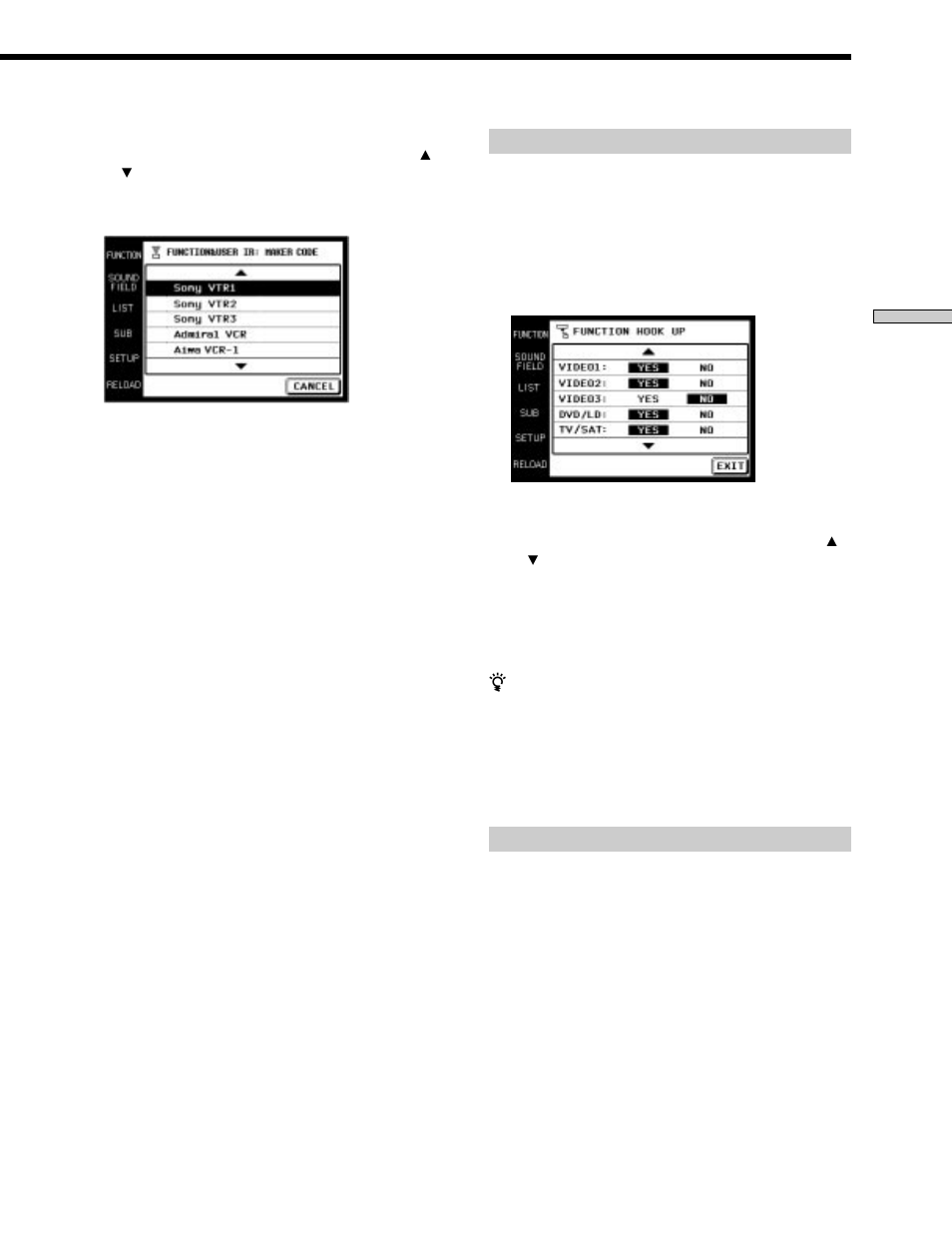 Sony RM-TP503 User Manual | Page 25 / 132