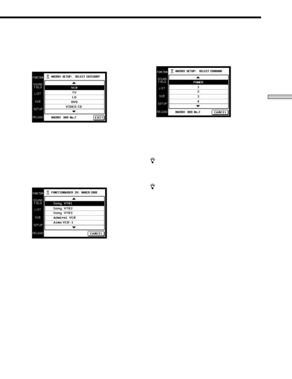 Sony RM-TP503 User Manual | Page 91 / 132