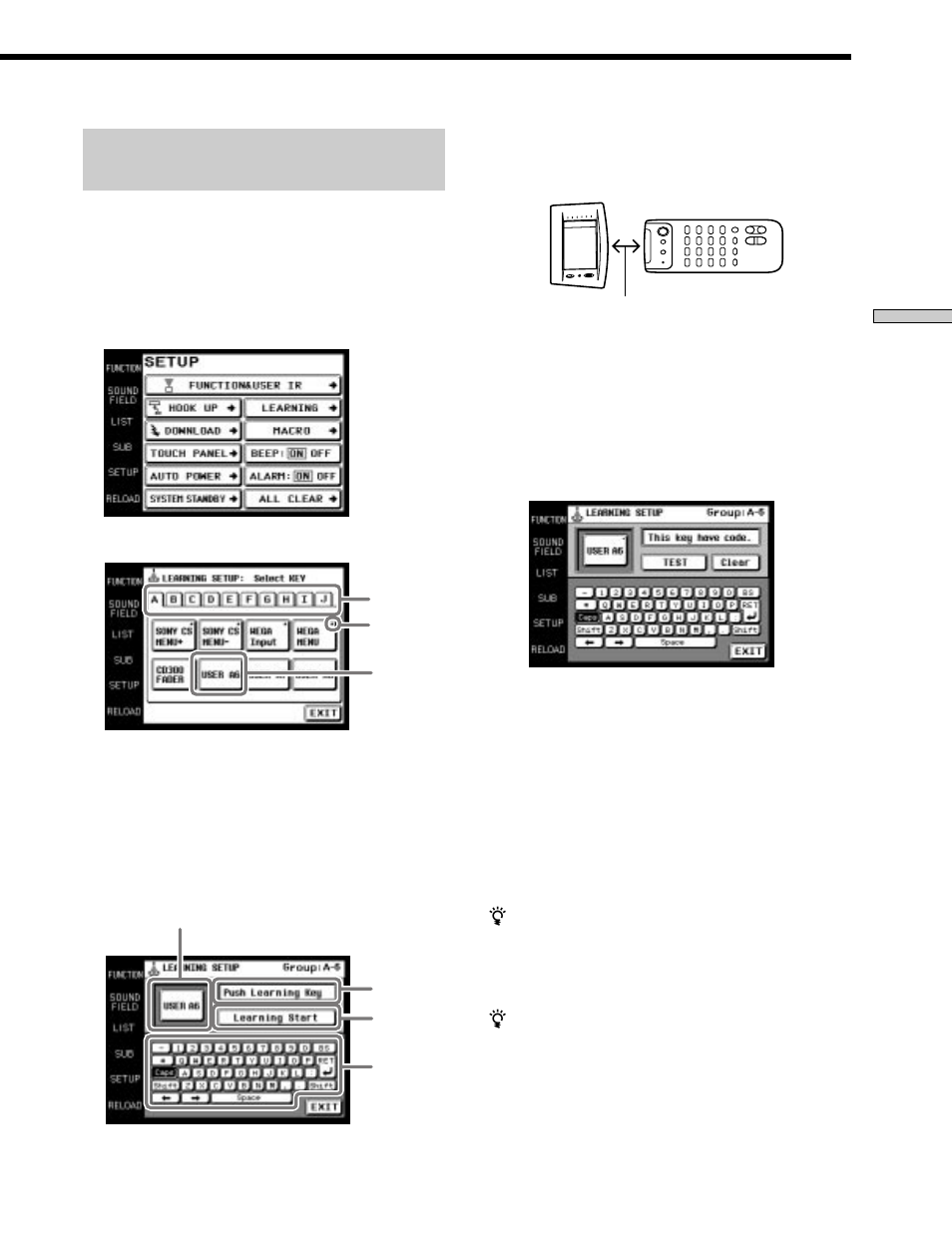 Sony RM-TP503 User Manual | Page 93 / 132